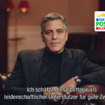 George Clooney als prominenter Botschafter für die Soziallotterie