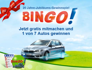20 Jahre-Jubiläums-Gewinnspiel BINGO! Screenshot 
