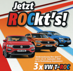 Lotto MV VW T-ROC Sonderauslosung