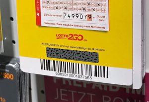 Lotto2go Aktionscode Feld zum Freirubbeln