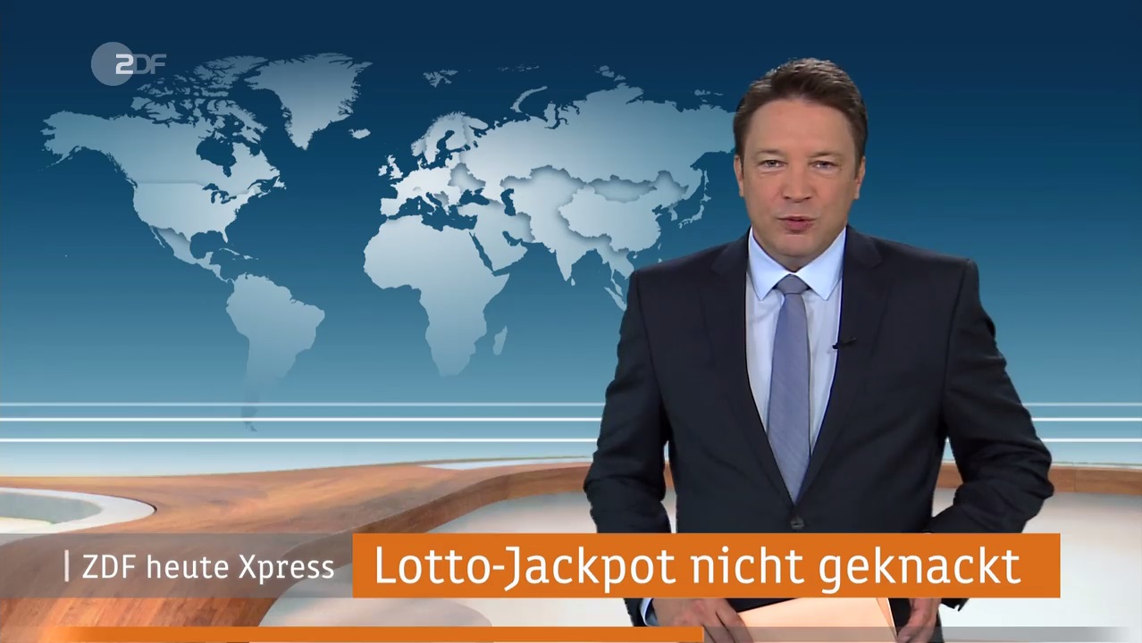 ZDF heute express über Mega Millions